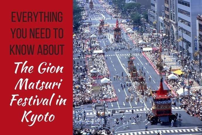 Gion Matsuri Festival in Kyoto Japan