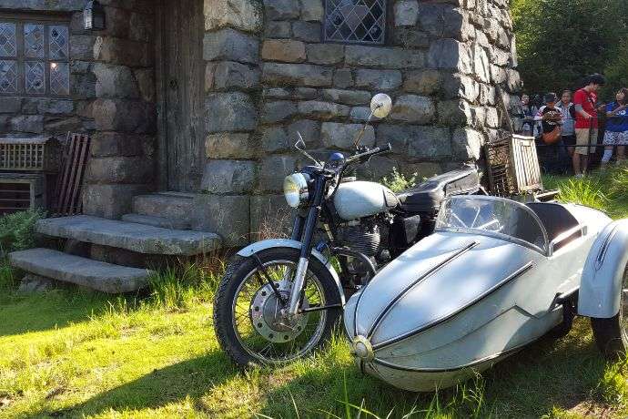 Universal Studios Japan - Hagrid's Motorcycle in Harry Potter World