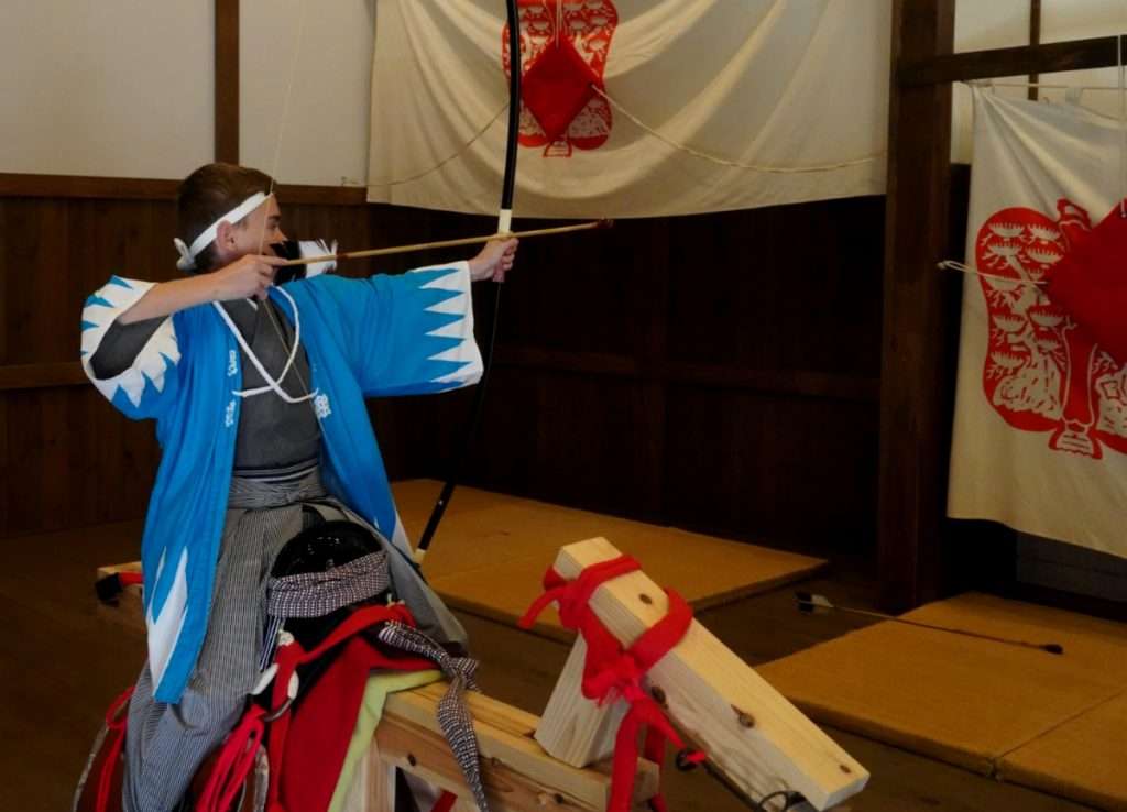 Edo Wonderland Horseback Archery Class in Nikko