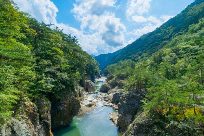 Ryuokyo Gorge in Nikko