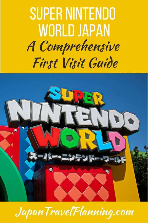 Guide to Super Nintendo World Japan - Pinterest