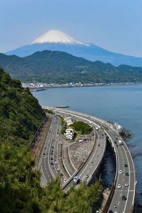 Mt Fuji from Tomei Expressway