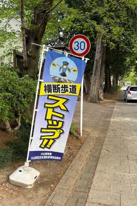 Stop at Pedestrian Crossings in Japan