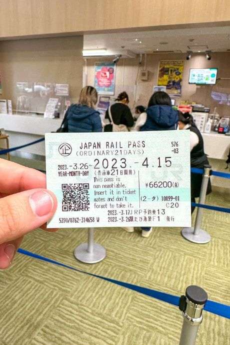 21-Day JR Pass for Ordinary Car