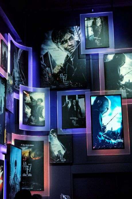 Harry Potter Movie Posters at the Studio Tour