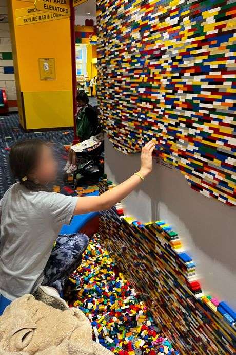 Hotel Lobby Lego Pit