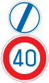 End of Special Speed Limit