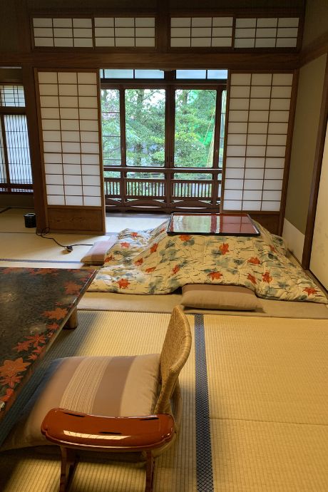 Kotatsu in a ryokan