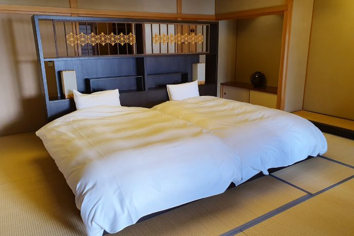 Western-style bed at Kai Nikko