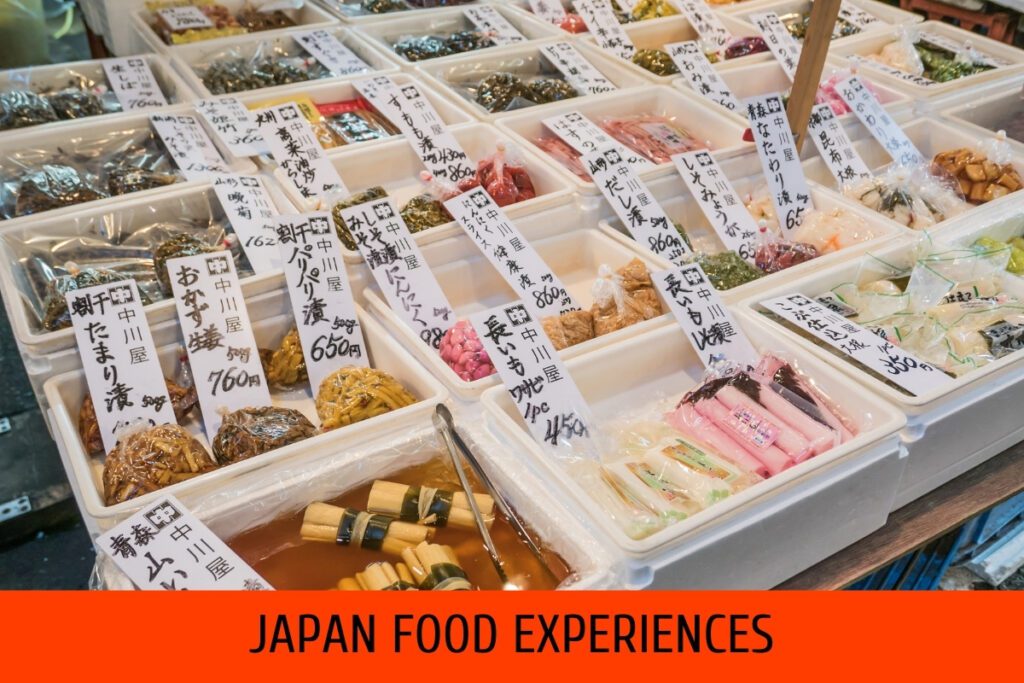 Japan Food Experiences