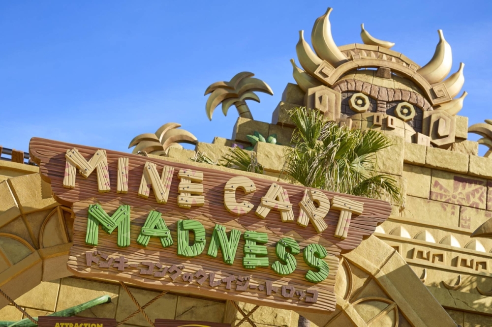 Mine Cart Madness Ride at Donkey Kong Country in USJ